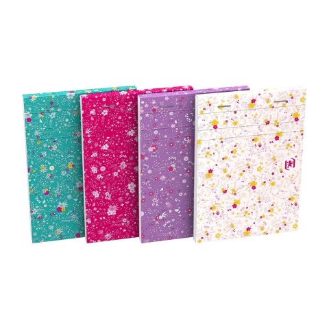 Kołozeszyt (kołonotatnik) Floral A6 80k. 90g linia Oxford (400094827)