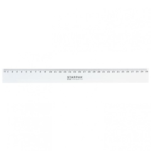 Linijka plastikowa 30cm Starpak (472867)