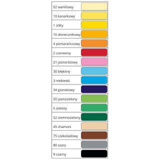 Brystol B1 czarny 270g 25k [mm:] 700x1000 Happy Color (HA 3527 7010-9)