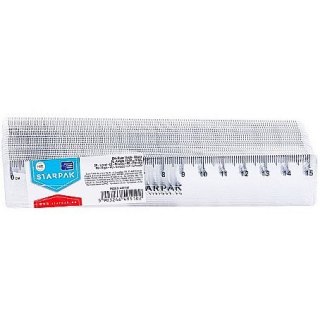 Linijka plastik 15cm Starpak (447742)