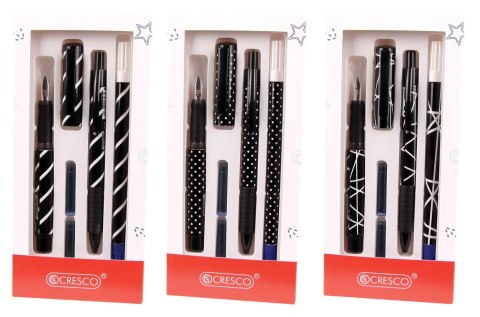 Zestaw piśmienniczy GO PEN F P+D+W+ 2 naboje Cresco (2020099-F)