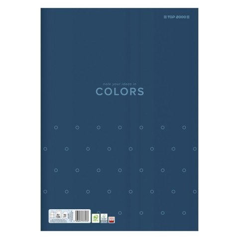 Papier kancelaryjny colors A3 krata TOP-2000 (400169246)