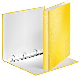 Segregator ringowy WOW A4 40mm żółty Leitz (42420016)