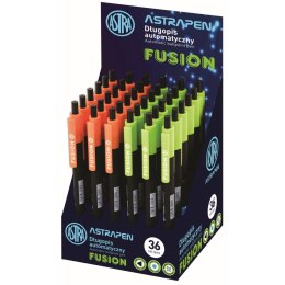 Długopis Fusion automatyczny wkład niebieski Astra (201022018)