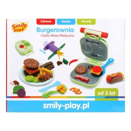 Masa plastyczna dla dzieci Anek zestaw Burgerownia - mix (SP83963)