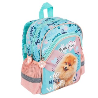 Plecak MLF GINGER KITTY 5903235650291 przedszkolny St.Right (D1)