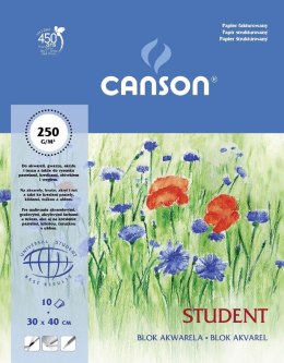 Blok artystyczny Canson Student A3 250g 10k 300mm x 400mm (200005507)