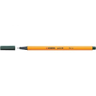 Cienkopis wkład zielony ciemny 0,4mm 1kol. Stabilo (88/63)