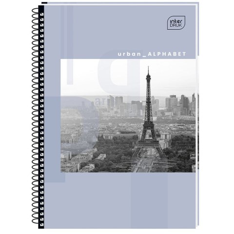 Kołozeszyt (kołonotatnik) A4 100k. 70g linia Interdruk (KOŁOZA4100L)