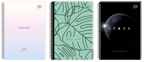 Kołozeszyt (kołonotatnik) A4 160k. 70g krata Interdruk (KOŁOZA4160M)