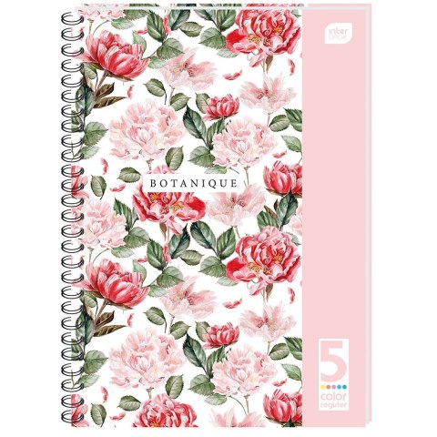 Kołozeszyt (kołonotatnik) B5 100k. krata Interdruk (KOŁOZB5100R)