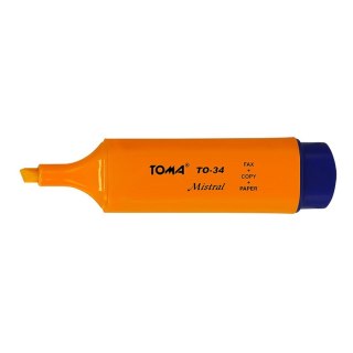 Zakreślacz wkład pomarańczowy 1,0-5,0mm Toma (TO-334 5 2)