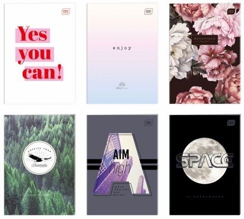 Zeszyt A4 60k. 70g linia Interdruk (ZEA460=)