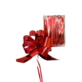 Kokarda metaliczna czerwona 50mm Gift Pack