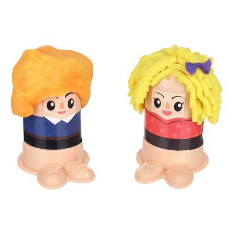 Masa plastyczna dla dzieci zestaw fryzjer mix Smily Play (SP83961)