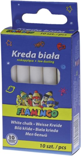 Kreda Flamingo kolor: biała 10 szt (5801W10)