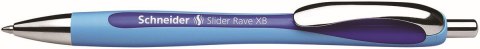 Długopis olejowy Slider Rave wkład niebieski XBmm Schneider (SR132503)