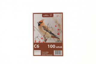 Koperta sk C6 biała [mm:] 114x162 WZ Eurocopert 100 sztuk