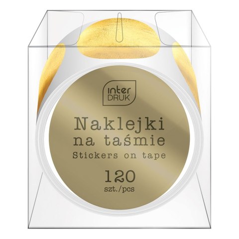 Naklejka (nalepka) GLAM na taśmie Interdruk (120szt)