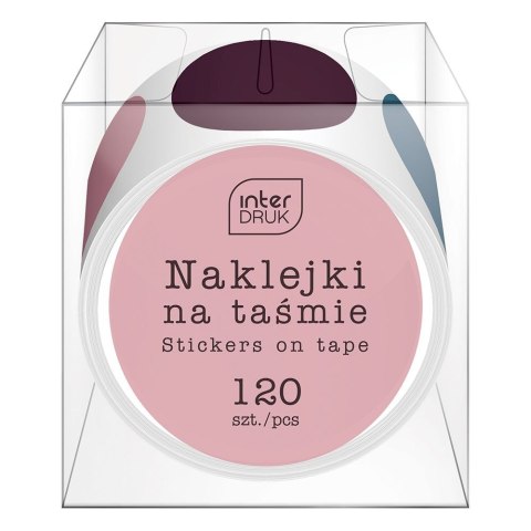 Naklejka (nalepka) GLAM na taśmie Interdruk (120szt)