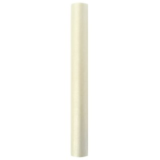 Organza organza Gładka 0,36x9 [mm x m] KREMOWY JASNY Partydeco (ORPO -079J)