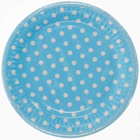 Talerz jednorazowy 18 cm papier śr. 180mm Pol-mak