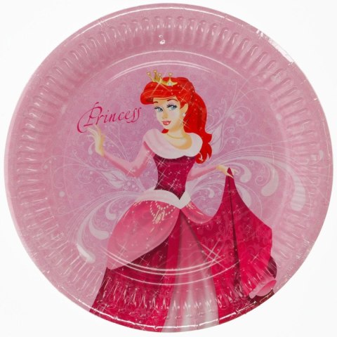 Talerz jednorazowy 18 cm papier śr. 180mm Pol-mak