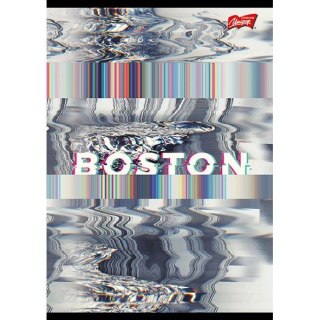 Zeszyt GLITCHED CITY A5 60k. 70g krata Unipap