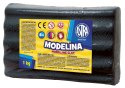 Modelina 1 kol. czarna 1000g Astra