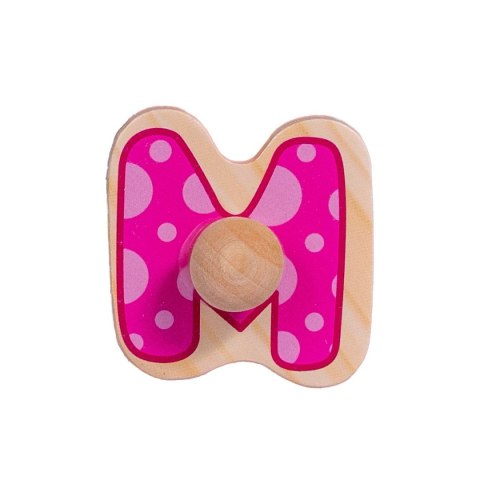 Układanka drewniana literki Smily Play (SPW83601)