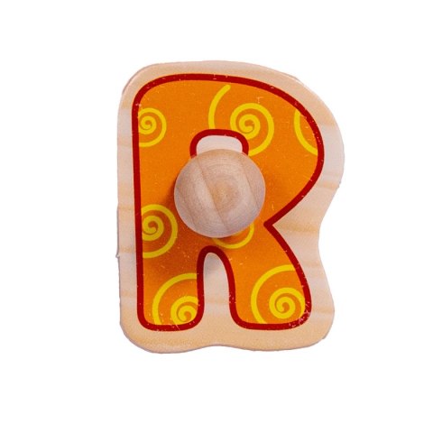 Układanka drewniana literki Smily Play (SPW83601)