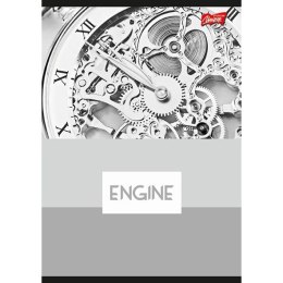 Zeszyt Unipap ENGINE A5 120k. 70g krata