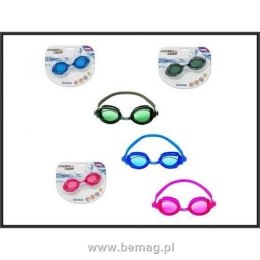 Okulary pływackie Bemag Ocean Wave Goggles , ochrona UV, 3 kolory (21048)
