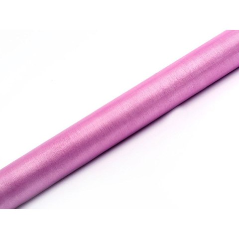 Organza organza Gładkax9 [mm x m] różowa Partydeco (ORPO -081)