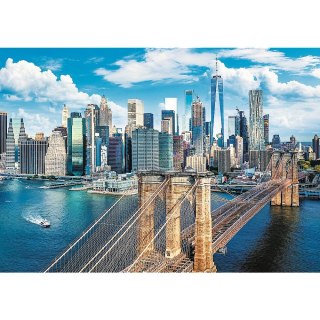 Puzzle Most Brookliński , Nowy Jork, USA 1000 el. Trefl (10725)