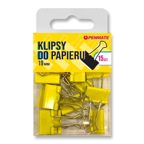 Klipy kanarkowe TT8322 Penmate (klipsy kolorowe 19mm)