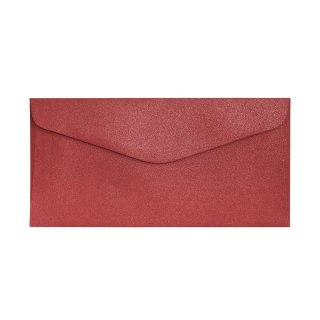 Koperta pearl czerwony k DL czerwona Galeria Papieru (280138) 10 sztuk