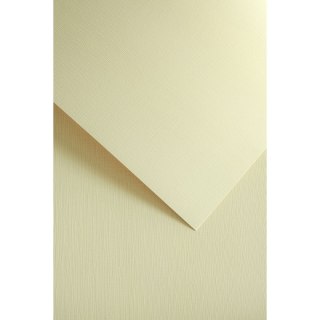 Papier ozdobny (wizytówkowy) natte kremowy A4 kremowy 250g Galeria Papieru (205802)