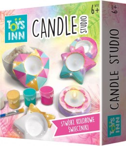 Zestaw kreatywny dla dzieci Stnux zestaw do stworzenia gipsowych świeczek (STN7847)