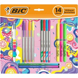 Zestaw piśmienniczy Bic BL 8SSZT MIXED PACK COLORFUL (503835)