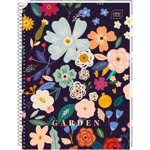 Kołozeszyt (kołonotatnik) HS GARDEN A/80# 5902277326980 A4 80k. 70g krata Interdruk (a perforacją)