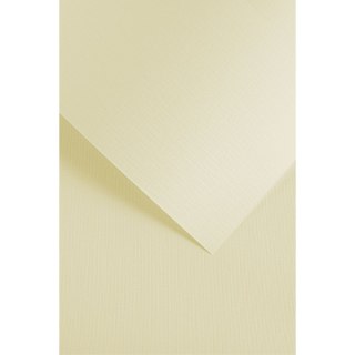 Papier ozdobny (wizytówkowy) holland kremowy A4 kremowy 200g Galeria Papieru (200504)