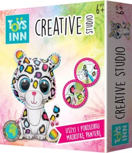 Zestaw kreatywny dla dzieci Stnux Pantera - szycie i kolorowanie (STN7908)