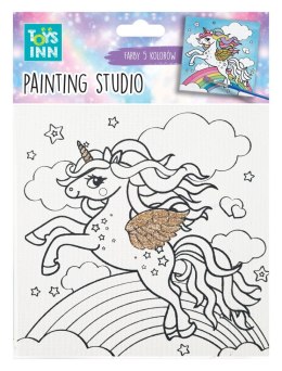 Zestaw kreatywny dla dzieci Stnux Zestaw do malowania Canvas Unicorn (STN7915)