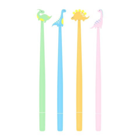 Długopis DINOZAUR żelowy wkład niebieski 0,5mm Strigo (SSC2239)