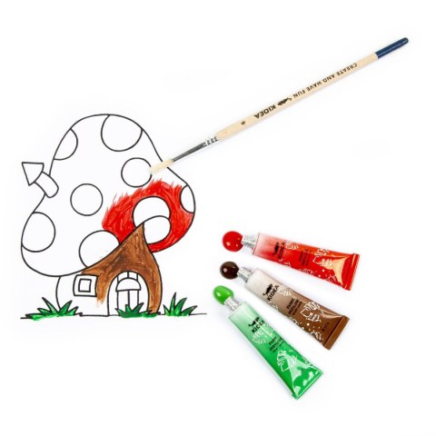 Farby akwarelowe 6ml 24 kolor. Kidea (FAA24KA)