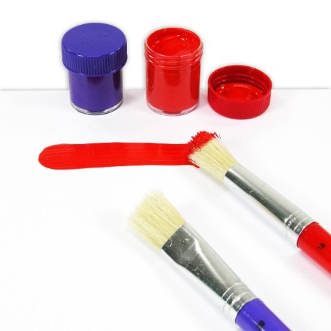 Farby plakatowe KIDART kolor: mix 20ml 12 kolor. Kidea (FP12KKA)