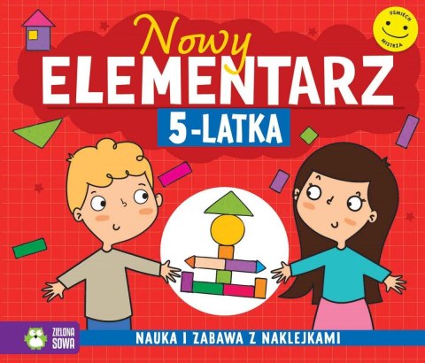 Książeczka edukacyjna Nowy elementarz 5-latka Zielona Sowa