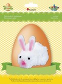 Naklejka (nalepka) Craft-Fun Series Wielkanoc zestawy do złożenia Króliki z pomponów Titanum (7529)