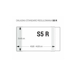 Okładka Biurfol S5R 265mm x 408-440mm (OZB-51)